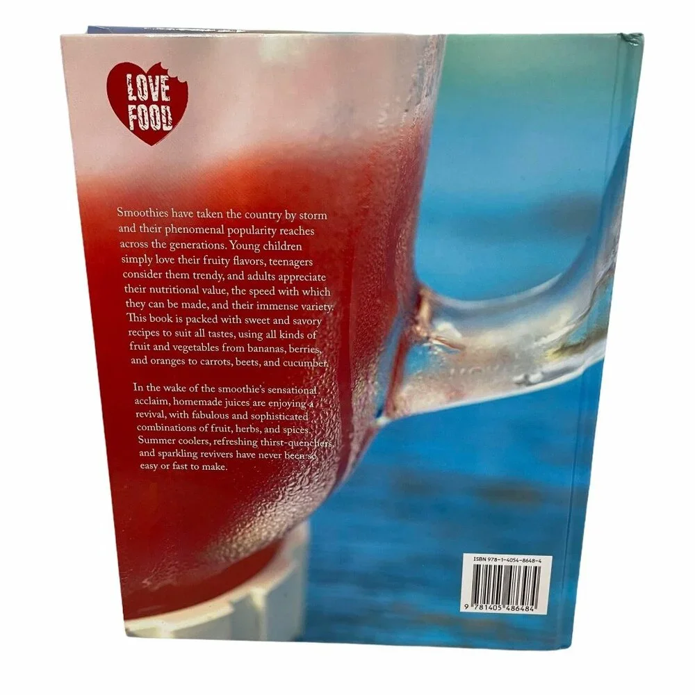 Love Food The Perfect Blend Smoothie Juice Cookbook Hardcover‎ Recipes